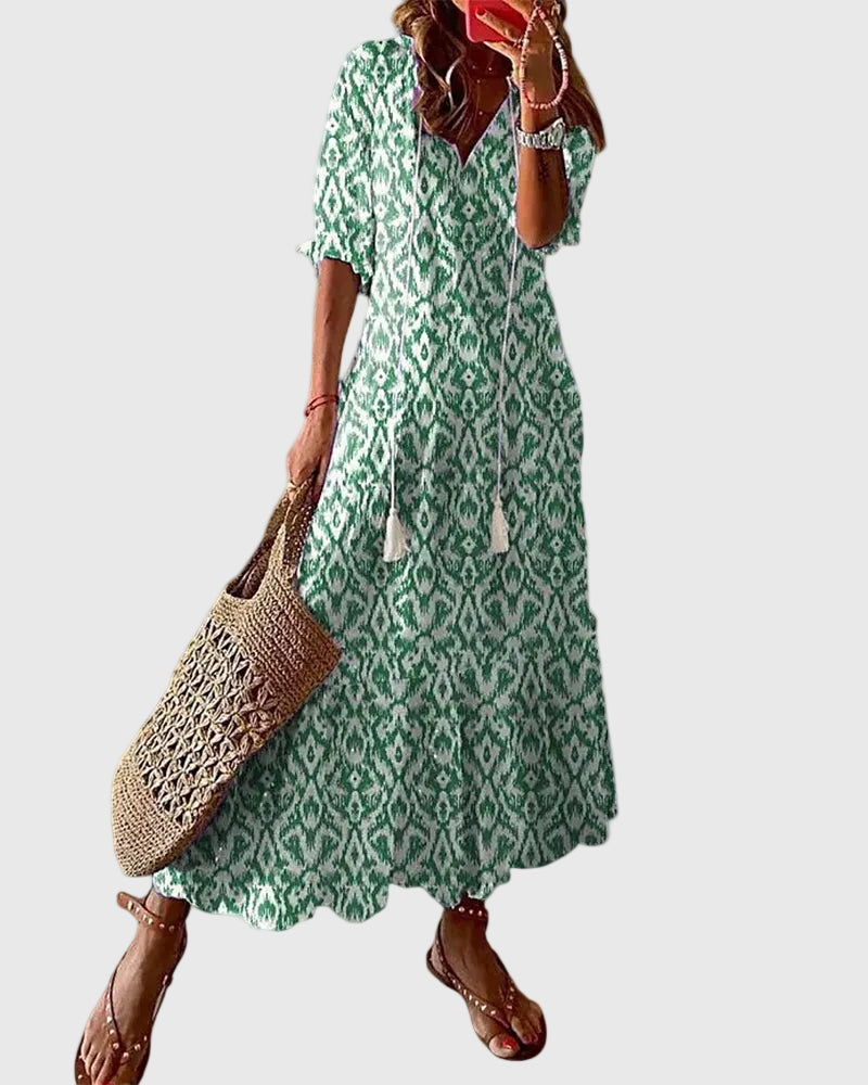 The Mirella Coastal Flow Dress