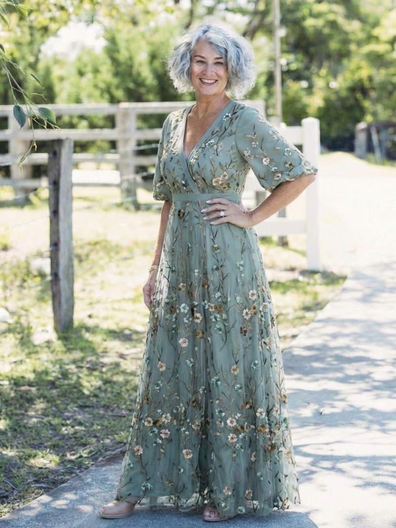 Diane | Flattering Maxi Dress